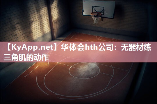 无器材练三角肌的动作